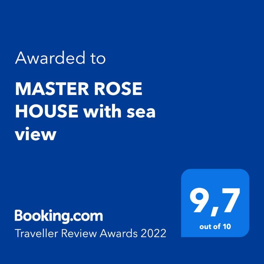 Master Rose House With Sea View Villa Nafplion Exteriör bild